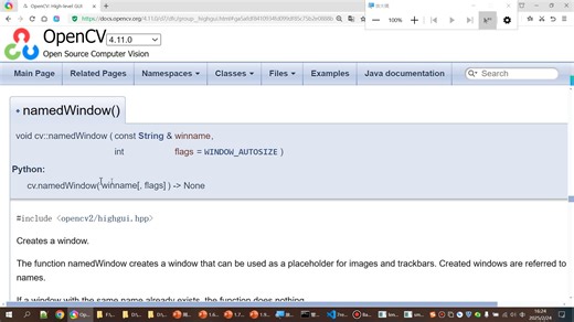 P1.9使用namedWindows实现窗口缩放