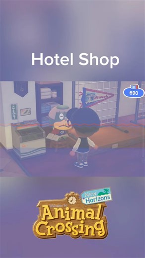 New items in Animal Crossing New Horizons! Hotel souvenir shop #animalcrossing #acnh #update #gaming