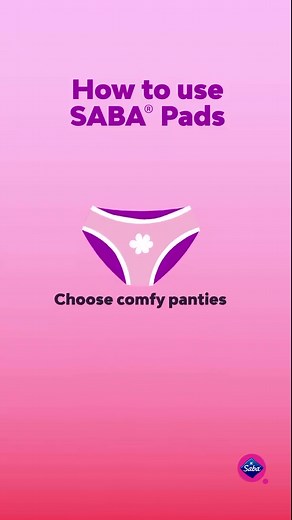 53 reactions · 12 comments |  Step-by-Step Guide: How to Use SABA Pads  Try them today and embrace the difference. . . . #howto #pads #menstruation #period101 #relatable #periodmatters #saba | Saba | Facebook