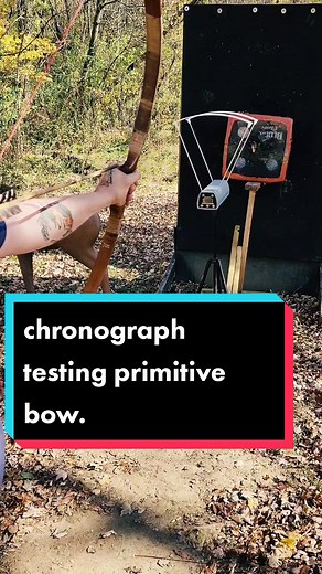 Primitive Bow Chronograph Testing
