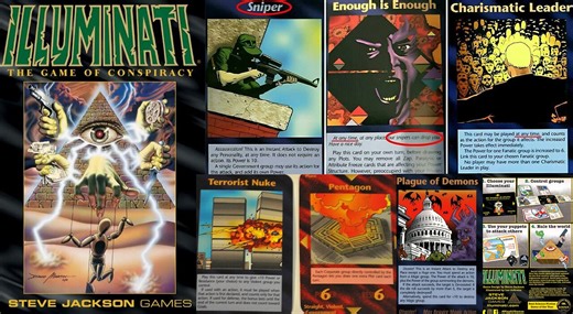 🔲🔺The Illuminati Card Game (1994) ▪️ Predictive Programming; Satanism