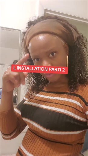 l installation de la perruque parties 2 #hairstylist #braidstyles #haistyle #hairstyletutorial