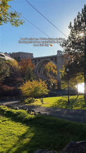 Did you know the largest urban waterfall in the U.S. is located in Washington? Plan a trip to Spokane to see it for yourself. | State of Washington Tourism