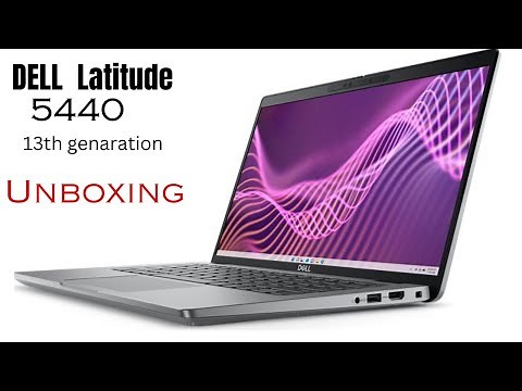 DELL Laptop latitude 5440-i7-1355U-13th Generation Unboxing and checking slots