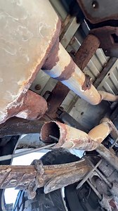 My muffler fell off during the boat show. Here is my simple fix until we can repair it . You think it’s street legal 😂😂 | Stephen Hazlife Fultz