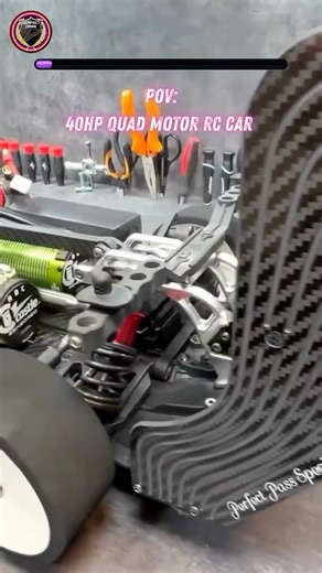 40HP dual-motor RC build 💥 All power. All control. Follow for the run and shop perfect parts via the link in bio. 🏁 #rc #rccars #rchobby #speedrun #rcshop #perfectpassrc | Perfect Pass RC