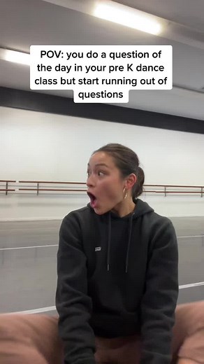 Pre K Dance Class Question of the Day Ideas