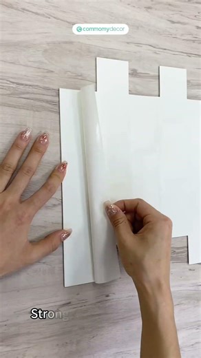 How to Install Peel and Stick Tile Like a Pro 🛠️| COMMOMY DECOR