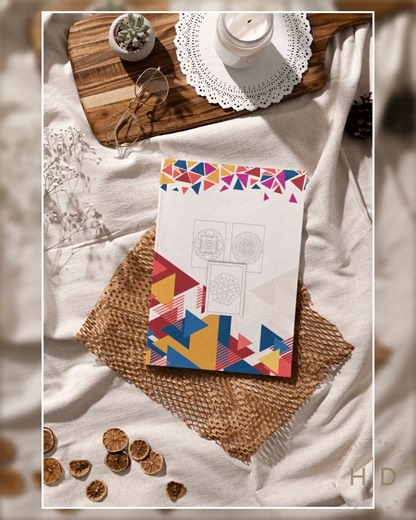 Easy Geometry Coloring Book