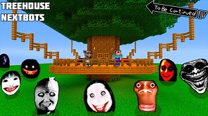 91K views · 7.2K reactions | survival tree house with 100 nextbots in minecraft | Yuyu Craft | Facebook