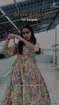 DILBARO - bride dance for Sangeet | #viral #dance #dilbaro #shorts #youtubeshorts