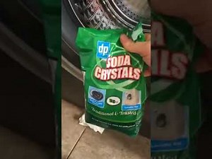 Keeping the washing machine clean when washing the dogs bed