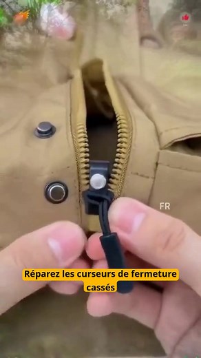 🔧 Fermeture éclair cassée ? Ne jetez plus vos affaires ! 😊 Notre kit de réparation s’installe en 2 minutes, sans outil ni couture ! ✨ Un simple « clic » et c’est réparé pour de bon. 💪 Matériau solide et durable, conçu pour durer. 🌀 Glisse en douceur, sans coincer. 🎒 Compatible avec sacs, valises, manteaux, jeans… 👉 Ne laissez plus une fermeture défaillante gâcher vos favoris ! ❤️ « Testé sur mon vieux sac à dos – ça sauve vraiment la vie ! » [Lien vers le produit] https://eclire.com/produc