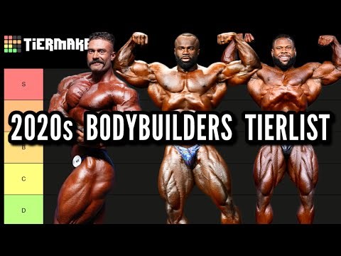 🔴 2020s Bodybuilders Tierlist | 20 Best Bodybuilders Series