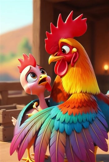 Cat vs Rooster: The Hilarious Feud Over the Feathered Thief #orangecat