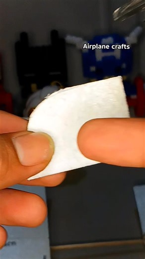 Simple airplane craft from styrofoam #ctaft | Bram