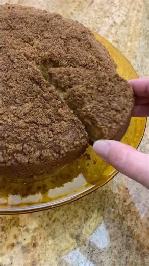 Coffee Cake Cinnamon Crumb Topping #homemade #baking