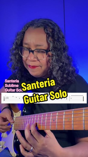 Guitar Solo Tutorial for 'Santeria' by Sublime