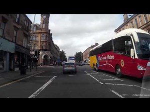 Drive To Junction 17 M8 Motorway Glasgow Scotland