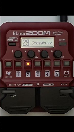 How To Adjust The Overall Audio Character And Master Output Volume ZOOM B1 FOUR