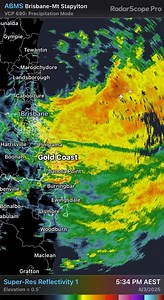 Ex tropical cyclone Alfred is currently making landfall on Bribie Island. If you are south of this system you need to be aware of flash flooding and gale force winds. Listen to the BOM for updates and weather warnings. Brian | Queensland Weather Watch