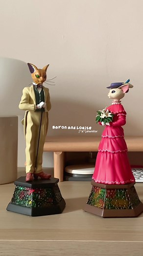Baron and Louise Music Box. They’re now reunited. 🐱 My favourite movie from Studio Ghibli is Whisper of the heart, because it is more realistic. 🌱 #whisperoftheheart #baronhumbertvongikkingen #baronandluise #ghibli #studioghibli #unboxing #musicbox #thecatreturns #ghiblifilm #donguri