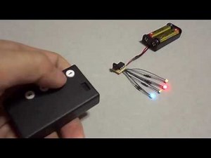 自作赤外線リモコン　Infrared remote controller one's own work