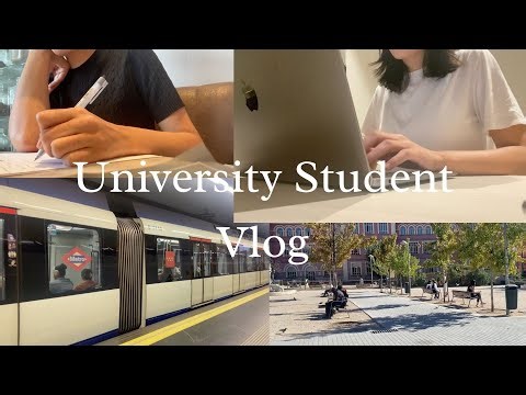 ☕ university student vlog 🎧 | peaceful study days 🌿📚