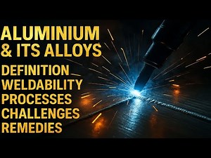 “Welding of Aluminium & Its Alloys 🔥 Weldability, Challenges, Processes & Applications Explained!”