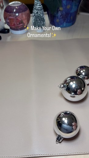 Mickey ornaments! Easy holiday craft ideas 🎄✨ #hack #fyp #lifehacks #diy #Christmas | Vitamomhack