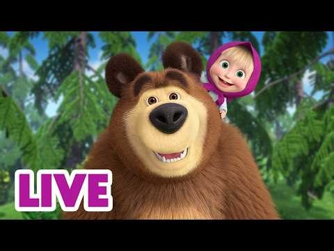 🔴 LIVE! ✨Najlepsi przyjaciele 🎉 Masha and the Bear ⭐ NA ŻYWO