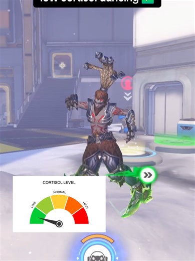 Dancing Heroes in Overwatch 2 to Lower Cortisol Levels