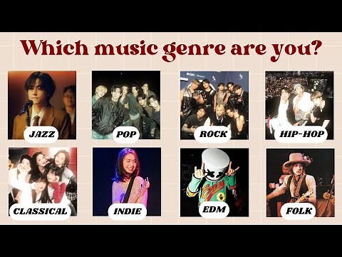 Which Music Genre Are You? 💕 | Personality Quiz Game | ‪@quizgalaxtopia‬