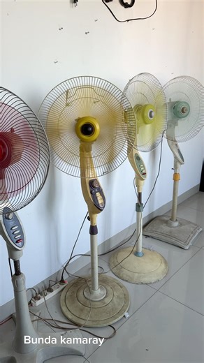 Koleksi Kipas angin berdiri baling baling 5 bilah #kipasangin #ventilador #fan