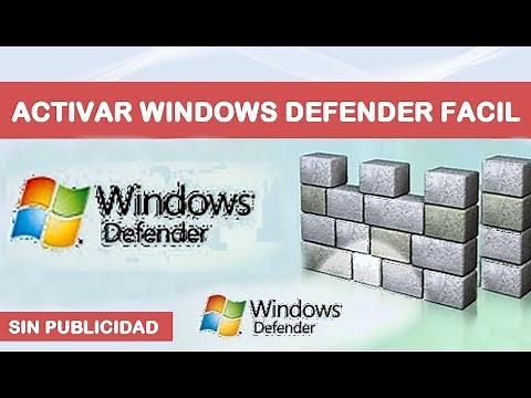 Activar Windows Defender nuevamente ✔