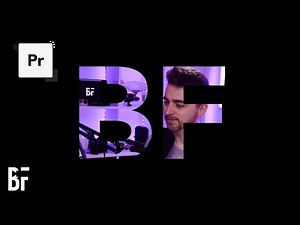 Place Video in Text - Premiere Pro Tutorial