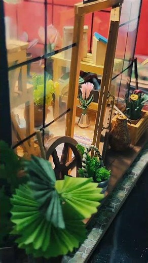 Miniature greenhouse build