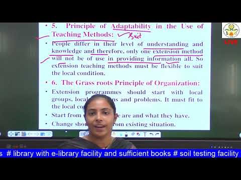 AGEXT-121 Lecture-3 Principles of Extension Education