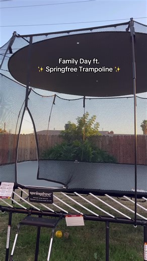Outdoor family time is always a blast thanks to our @Springfree Trampoline US Can your trampoline do all of this? ☀️ #SpringfreeTrampoline #familyfun #OutdoorFamilyTime