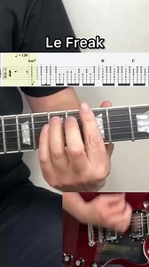 2.2K views · 161 reactions | Le Freak Guitar Get over 250 PDF Tabs on patreon.com/1jour1riff #guitartabs #guitarcover #LearnGuitar #coursdeguitare #guitarsolo #guitarstagram #fypシ゚ | Skid Vyk | Facebook