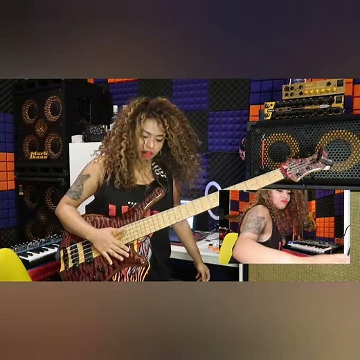 Mohini Dey Live Bass Solo