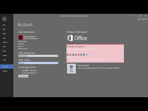 How to Enable Dark Mode in Microsoft Office