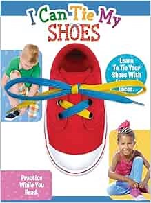 Little Hippo Books I Can Tie My Shoes Preschool Activity Books for Kids Ages 3-5 | Books for Kids and Pre K Activity Books Ages 3-4 & 4-5 | ... (Brilliant Baby® Early Learning Collection)
