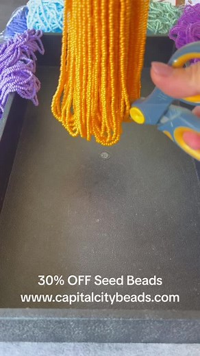 Get Up to 75% OFF on Czech Glass Seed Beads Online!