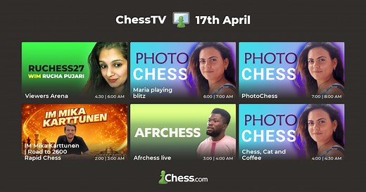 ChessTV - Chess Broadcast and Streaming Shows