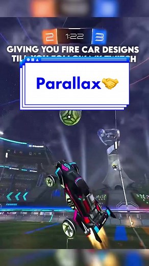 Rocket League Parallax Card Design Reply