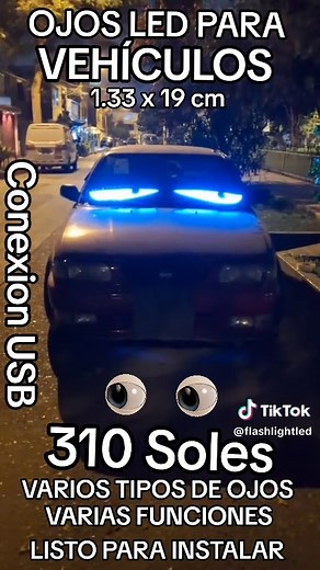 Ojos LED para Vehículos: Instala y Conecta Fácilmente