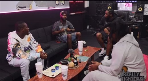 @realllyrigh7eous on Instagram: "My boy @abwoo was on there dropping real 💎 all the real ones gotta speak they mind, saying nothing is like letting the sucker shit prevail and spread like a virus 🦠😷😷®️🤝🏾🖤 Make sure yall go check out this full episode OUT NOW on Youtube #linkinbio #realtalk #reallyrighteous®️"