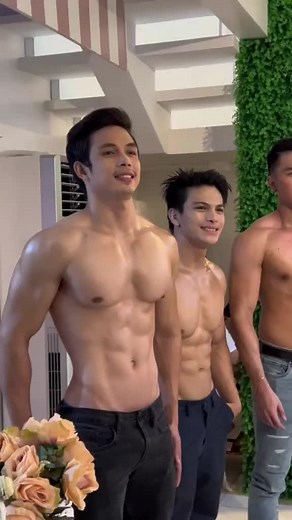 Handsome Men with Dazzling Abs on TikTok