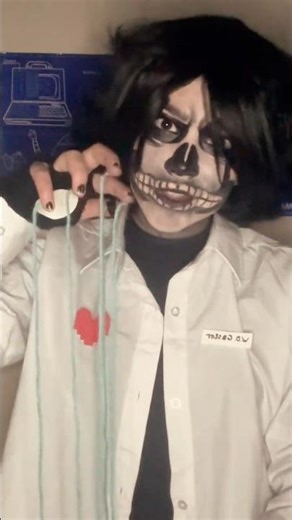 W.D. Gaster #cosplay #deltarunecosplay #gaster #undertale #undertalecosplay #fyp #deltarune